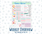Kit 0225 - A5 - Daily Duo - Weekly Kit - July - Carnival Joy