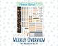 Kit 0238 - A5 - Daily Duo - Weekly Kit - October - Starry Autumn Nights