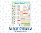 Kit 0269 - A5 - Daily Duo - Weekly Kit - June - Dolce Mare
