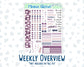 Kit 0236 - A5 - Daily Duo - Weekly Kit - October - Sweet & Spooky