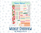 Kit 0271 - A5 - Daily Duo - Weekly Kit - June - Strawberry Shore