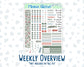 Kit 0245 - A5 - Daily Duo - Weekly Kit - December - Vintage Christmas