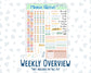 Kit 0222 - A5 - Daily Duo - Weekly Kit - June - Beach Day