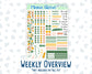 Kit 0226 - A5 - Daily Duo - Weekly Kit - July - Tropical Whimsy