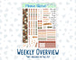 Kit 0298 - A5 - Daily Duo - Weekly Kit - October - Velvet Bloom