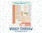 Kit 0233 - A5 - Daily Duo - Weekly Kit - September - Cinnamon Days