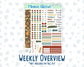 Kit 0302 - A5 - Daily Duo - Weekly Kit - November - Thankful Season