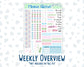 Kit 0262 - A5 - Daily Duo - Weekly Kit - April - Spring Puffs