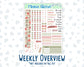 Kit 0308 - A5 - Daily Duo - Weekly Kit - December - Knit & Holly