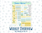 Kit 0227 - A5 - Daily Duo - Weekly Kit - July - Lemon Grove