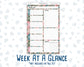 Kit 0275 - A5 - Daily Duo - Weekly Kit - July - Tropical Safari Blush