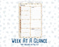 Kit 0303 - A5 - Daily Duo - Weekly Kit - November - Into The Woods