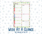 Kit 0306 - A5 - Daily Duo - Weekly Kit - December - Jolly Mischief