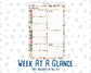 Kit 0307 - A5 - Daily Duo - Weekly Kit - December - Velvet Hearth