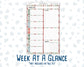 Kit 0245 - A5 - Daily Duo - Weekly Kit - December - Vintage Christmas