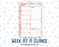 Kit 0294 - A5 - Daily Duo - Weekly Kit - September - Rosy Reveria