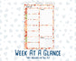 Kit 0235 - A5 - Daily Duo - Weekly Kit - September - Apple Orchard