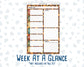 Kit 0302 - A5 - Daily Duo - Weekly Kit - November - Thankful Season