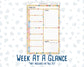 Kit 0270 - A5 - Daily Duo - Weekly Kit - June - Beachside Bliss