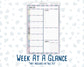 Kit 0250 - A5 - Daily Duo - Weekly Kit - Quiet January