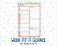Kit 0244 - A5 - Daily Duo - Weekly Kit - December - Santas Village