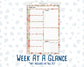 Kit 0308 - A5 - Daily Duo - Weekly Kit - December - Knit & Holly