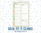 Kit 0256 - A5 - Daily Duo - Weekly Kit - March - Froggy Luck
