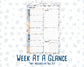Kit 0299 - A5 - Daily Duo - Weekly Kit - October - Book Nook