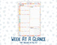 Kit 0222 - A5 - Daily Duo - Weekly Kit - June - Beach Day