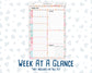 Kit 0246 - A5 - Daily Duo - Weekly Kit - December - Gingerbread Sweets