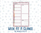 Kit 0293 - A5 - Daily Duo - Weekly Kit - September - Fleur de Provence