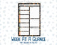 Kit 0238 - A5 - Daily Duo - Weekly Kit - October - Starry Autumn Nights