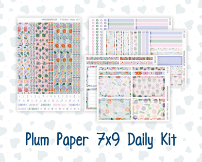 Kit 0258 - 7x9 - Plum Paper Daily - Weekly Kit - March - Plant Therapy