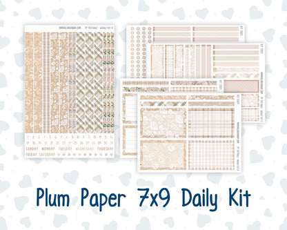 Kit 0301 - 7x9 - Plum Paper Daily - Weekly Kit - November - Sunday Comfort