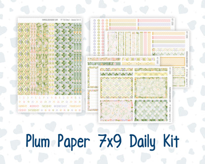 Kit 0280 - 7x9 - Plum Paper Daily - Weekly Kit - Half Past Six In August
