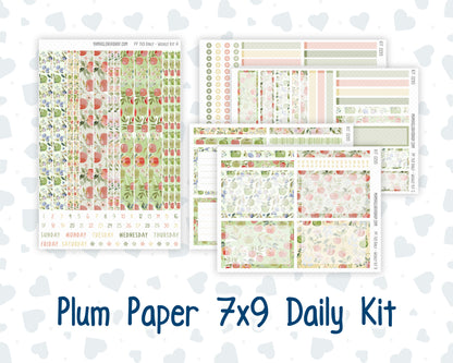Kit 0295 - 7x9 - Plum Paper Daily - Weekly Kit - September - Apple Harvest