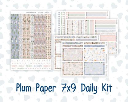 Kit 0266 - 7x9 - Plum Paper Daily - Weekly Kit - May - Froggy Lake Picnic