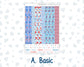 Kit 0224 - 7x9 - Plum Paper Daily - Weekly Kit - July - Patriotic Parade