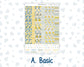 Kit 0274 - 7x9 - Plum Paper Daily - Weekly Kit - July - Sunny Lemon Shore