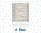 Kit 0245 - 7x9 - Plum Paper Daily - Weekly Kit - December - Vintage Christmas
