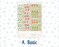 Kit 0295 - 7x9 - Plum Paper Daily - Weekly Kit - September - Apple Harvest