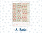 Kit 0308 - 7x9 - Plum Paper Daily - Weekly Kit - December - Knit & Holly