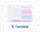 Kit 0252 - 7x9 - Plum Paper Daily - Weekly Kit - February - Tokyo Candy Cloud