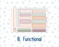 Kit 0293 - 7x9 - Plum Paper Daily - Weekly Kit - September - Fleur de Provence