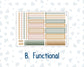 Kit 0243 - 7x9 - Plum Paper Daily - Weekly Kit - November - Boho Autumn