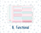 Kit 0246 - 7x9 - Plum Paper Daily - Weekly Kit - December - Gingerbread Sweets