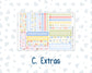 Kit 0269 - 7x9 - Plum Paper Daily - Weekly Kit - June - Dolce Mare