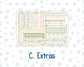 Kit 0295 - 7x9 - Plum Paper Daily - Weekly Kit - September - Apple Harvest