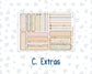 Kit 0243 - 7x9 - Plum Paper Daily - Weekly Kit - November - Boho Autumn