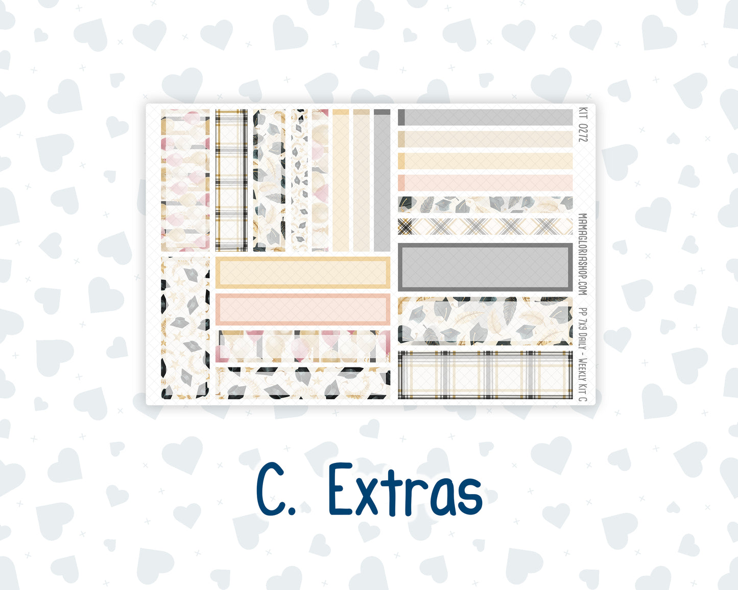 Kit 0272 - 7x9 - Plum Paper Daily - Weekly Kit - May - Graduation